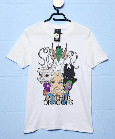 Mother of all the Dragons Graphic T-Shirt For Men 8Ball